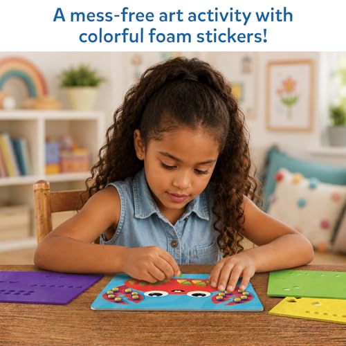 Image of Skillmatics Foam Sticker Art Activity - Under The Ocean, Mess-Free Fun | 800+ 3D Foam Stickers, DIY Felt Craft Kits for Kids, Gifts for Girls & Boys Ages 3, 4, 5, 6, 7