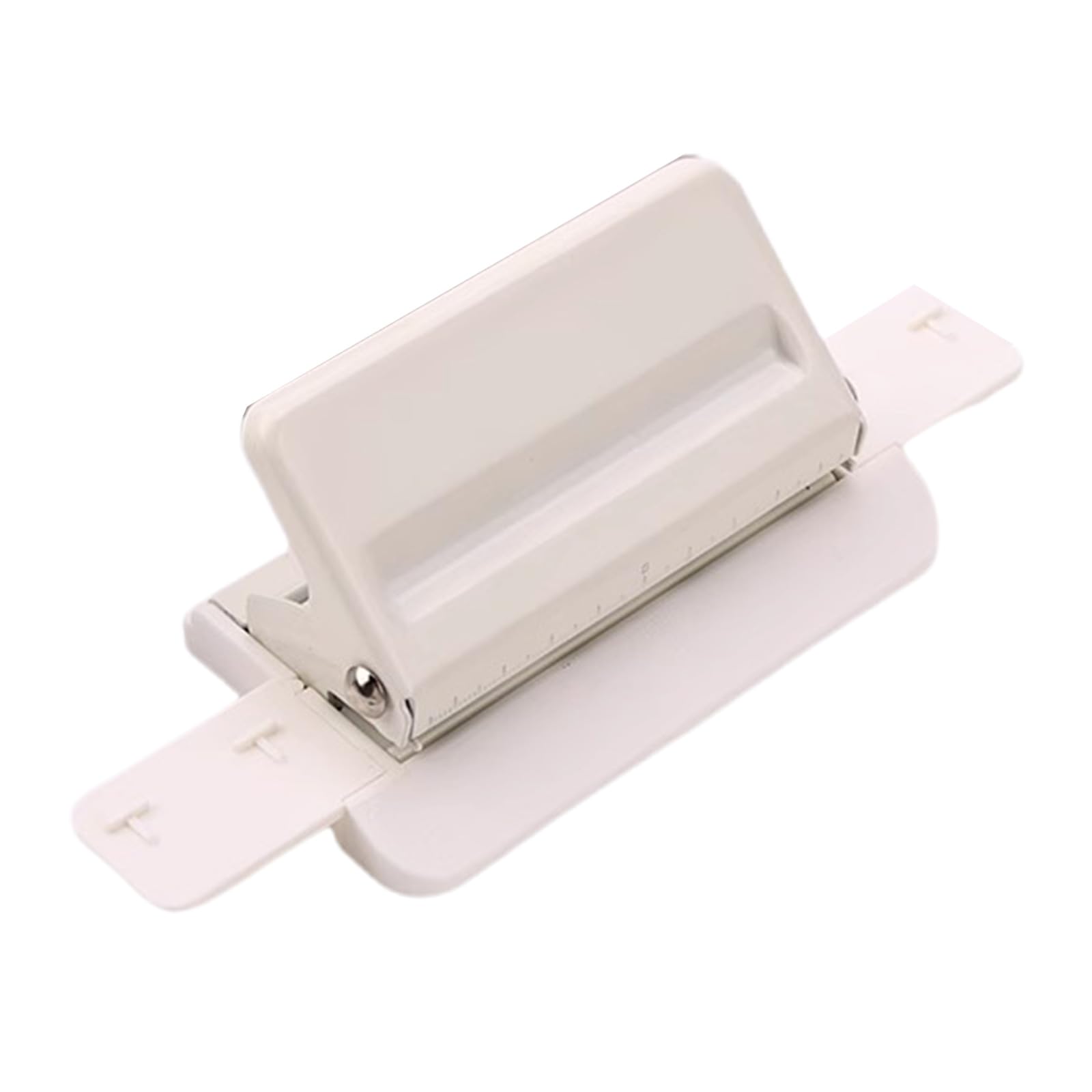 Punzonatrice manuale portatile a 4 fori, White