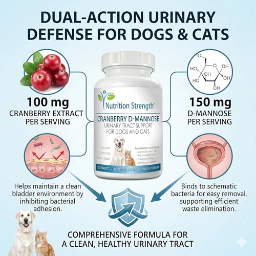 Image of Cranberry D-Mannose for Dogs | Human-Grade UTI Defense