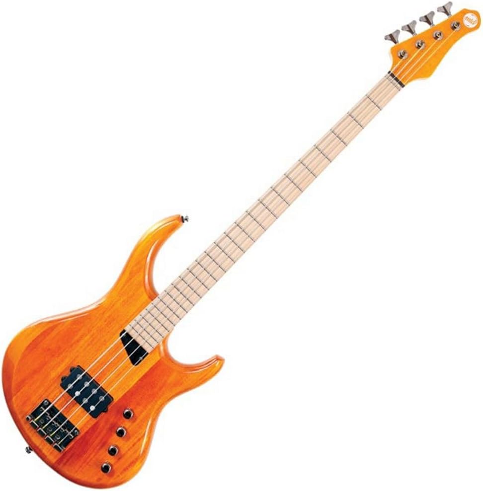 MTD Kingston "The Artist" Bass Guitar (4 String, Rosewood, Amber)