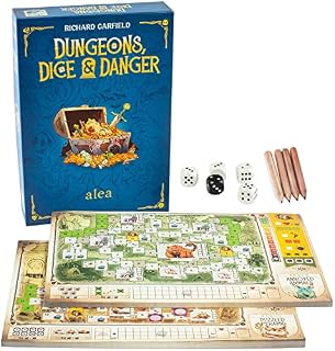 Ravensburger Dungeons, Dice and Danger Game for Kids and Adults Age 12 Years Up - 1 to 4 Players