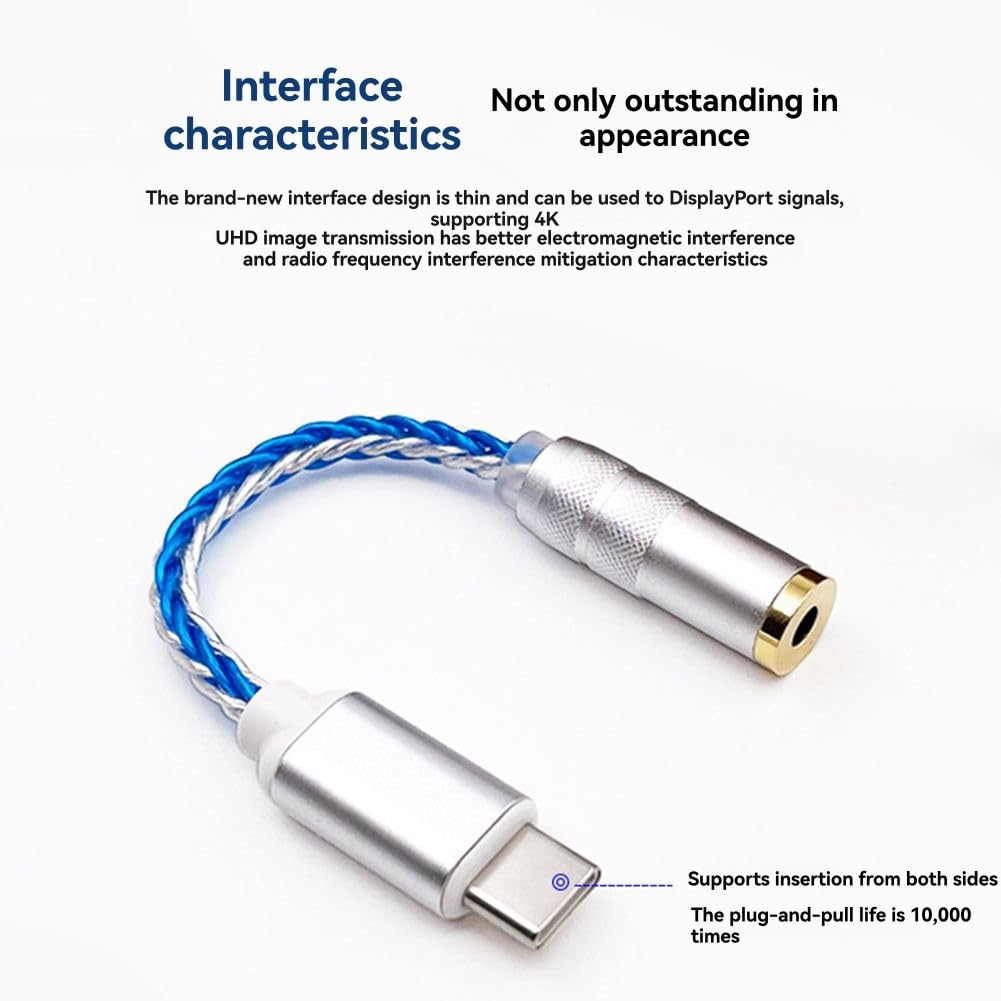 JM6 Pro CX31993 Typ-C 3,5 mm Digitales Audio USB-Dekodierungsverstärker HiFi Headset