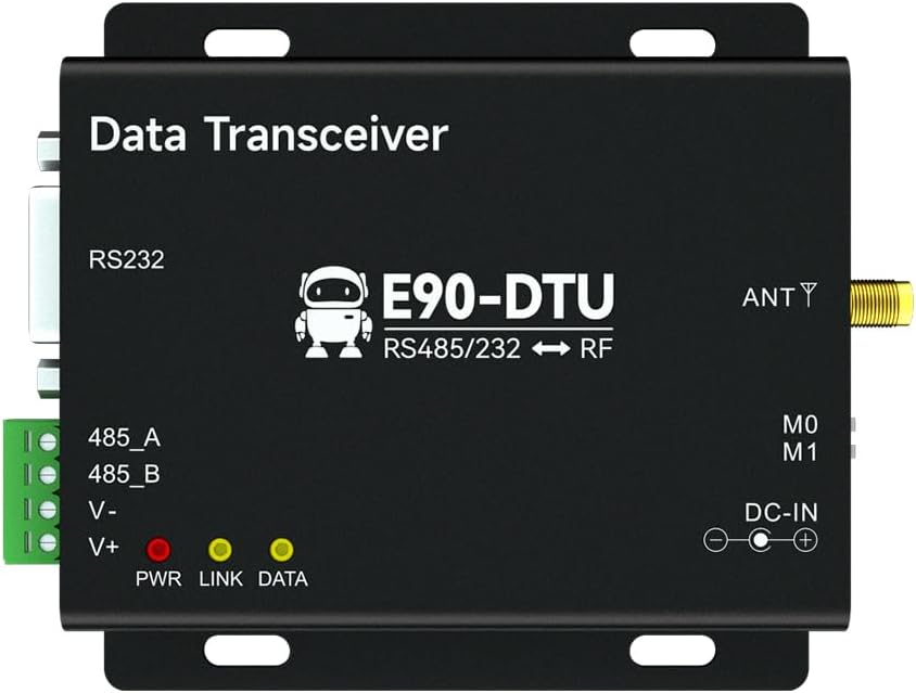 EBYTE RS232 RS485 Wireless Data Transmission Radio Station 12dBm 2.4GHz 800m Long Distance Full Duplex RF Module E90-DTU(2G4HD12) TX2400-JKD-20 For Complex Electromagnetic Environment