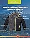 Eddie Bauer Boys' Reversible Jacket - Waterproof Lightweight Fleece Lined Hooded Puffer Coat - Boys Outerwear Jacket (5-20), Size 5-6, Black