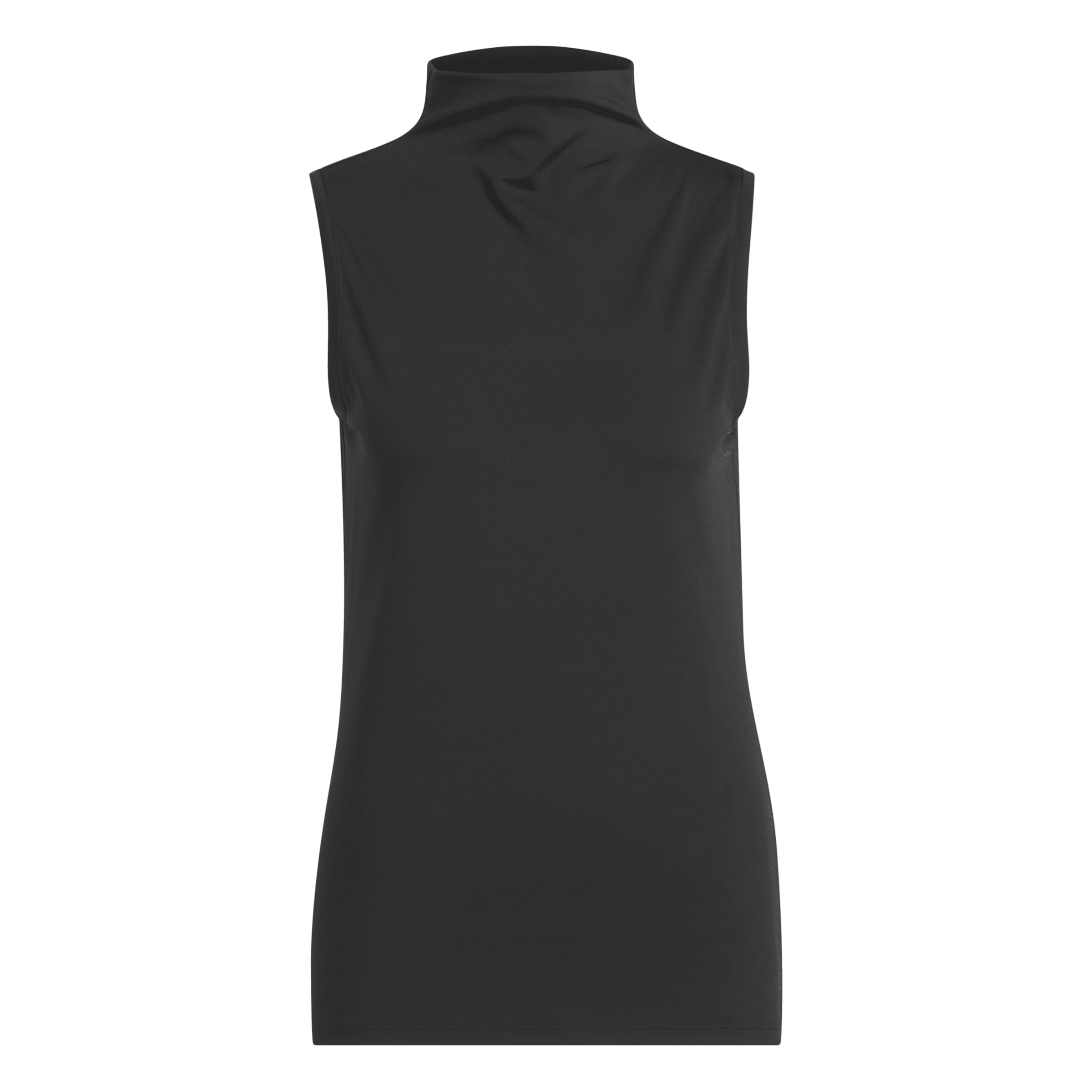 Adidas Women's Black Ultimate365 Sleeveless Mock Neck Top