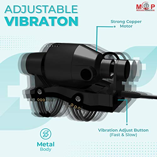 Image of MCP Powerful Black Electric Handheld Double Speed Floating Action Massager for head, body & Scalp pain relief (Black)