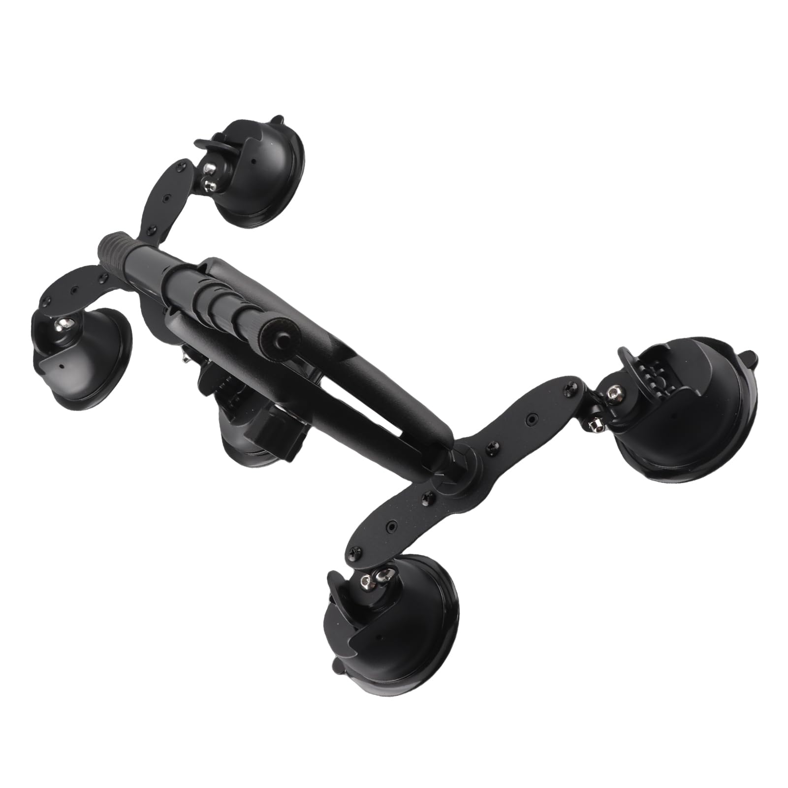 Zestaw do Mocowania Kamery 5 w 1 z przyssawką do Kamer Sportowych 360 X5 X4 X3 X2 RS, Uchwyt Samochodowy z przyssawką z Wysuwanym Kijkiem Selfie o Długości 115 Cm