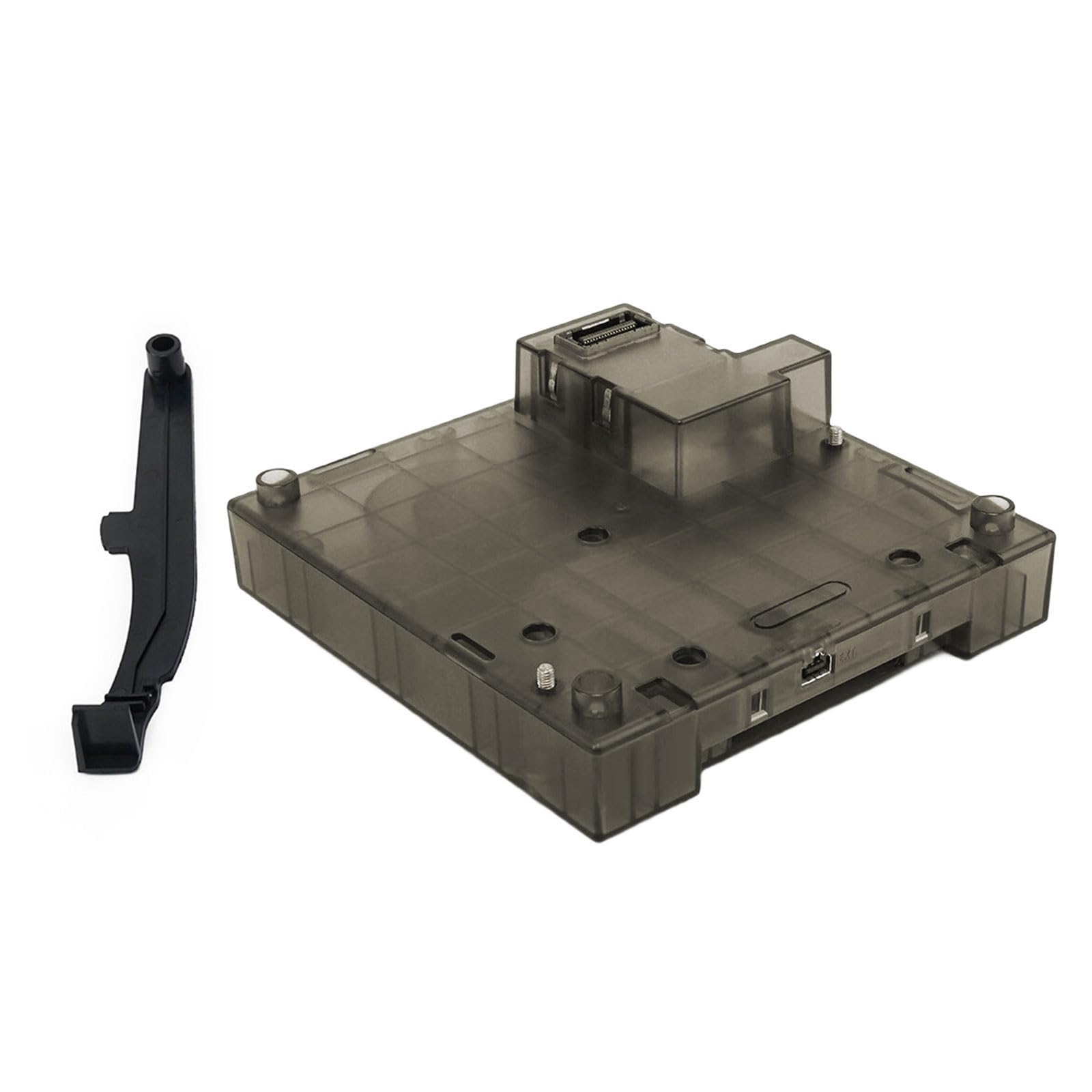 Carcasa de base translúcida a prueba de arañazos para jugadores, accesorios para videojuegos, consola de juegos