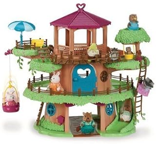 Woodzeez Family Treehouse Playset