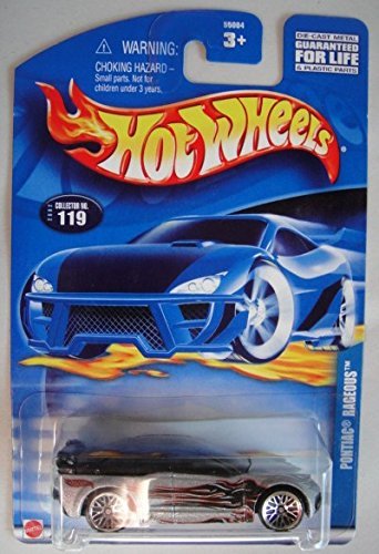 Hot Wheels Silver Pontiac Rageous #119 miniatura 1