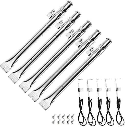 Kit de reparación de tubo de repuesto para quemador de tubería Home Depot Nexgrill 720-0830H, 720-0888, 720-0830D parrillas de gas con electrodo de