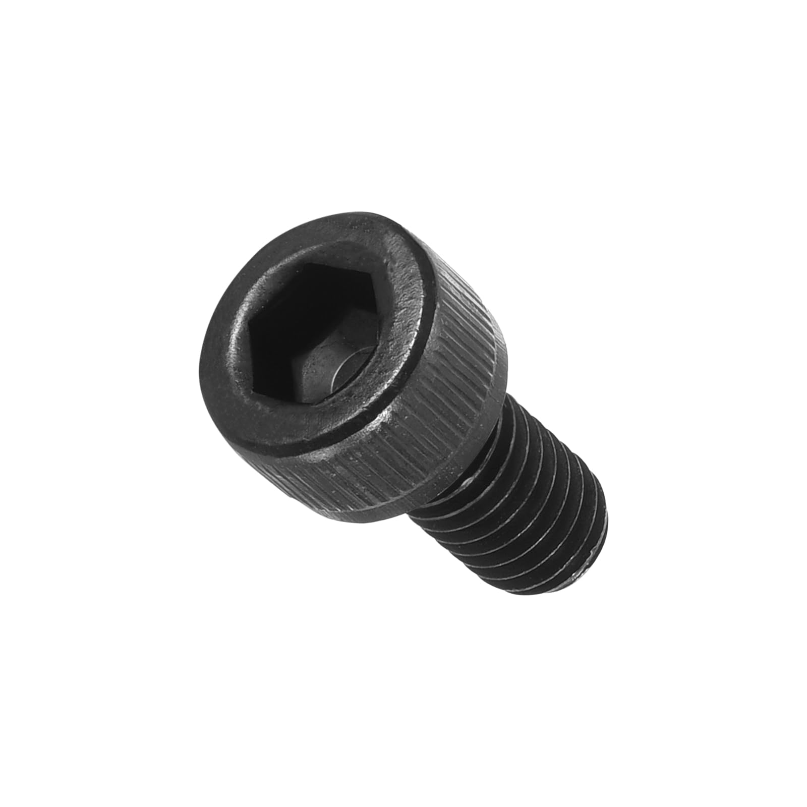 METALLIXITY Socket Head Cap Screws(M6-1x12)25Pcs, Carbon Steel Allen Socket Drive Metric Oxide