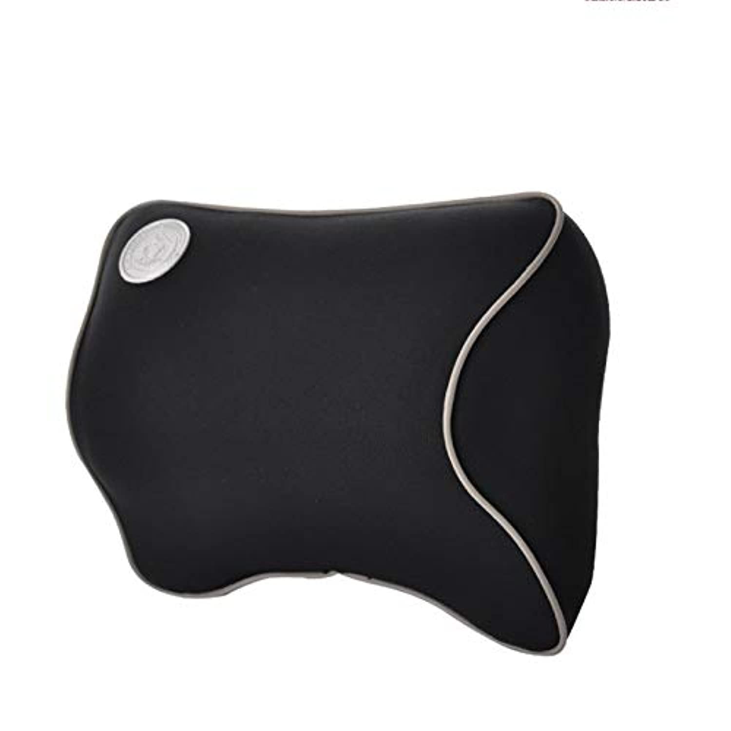 Space Memory Foam Fabric Neck Headrest Car Cover Pillow