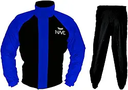 Capa de chuva motoqueiro conjunto nylon emborrachado nave (G)
