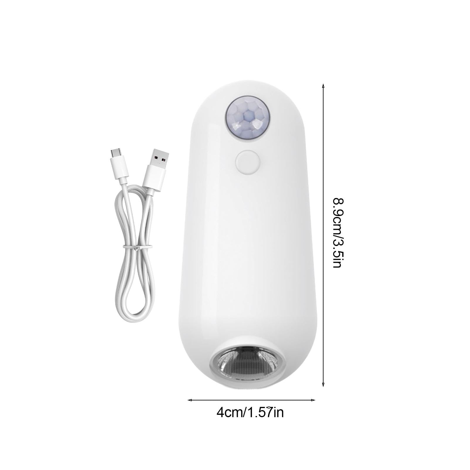 Luce WC Con Sensore Di Movimento – LED Ricaricabile 8 Colori Con Proiezione, Per Bagno E Camera