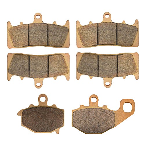 AHL Motorrad Bremsbeläge Vorne & Hinten für Kawasaki ZX-9R B3/B4 Ninja 1996-1997 (Kupferbasis)