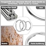 Zoom IMG-2 30 pezzi anelli portachiavi in Zoom IMG-2 30 pezzi anelli portachiavi in