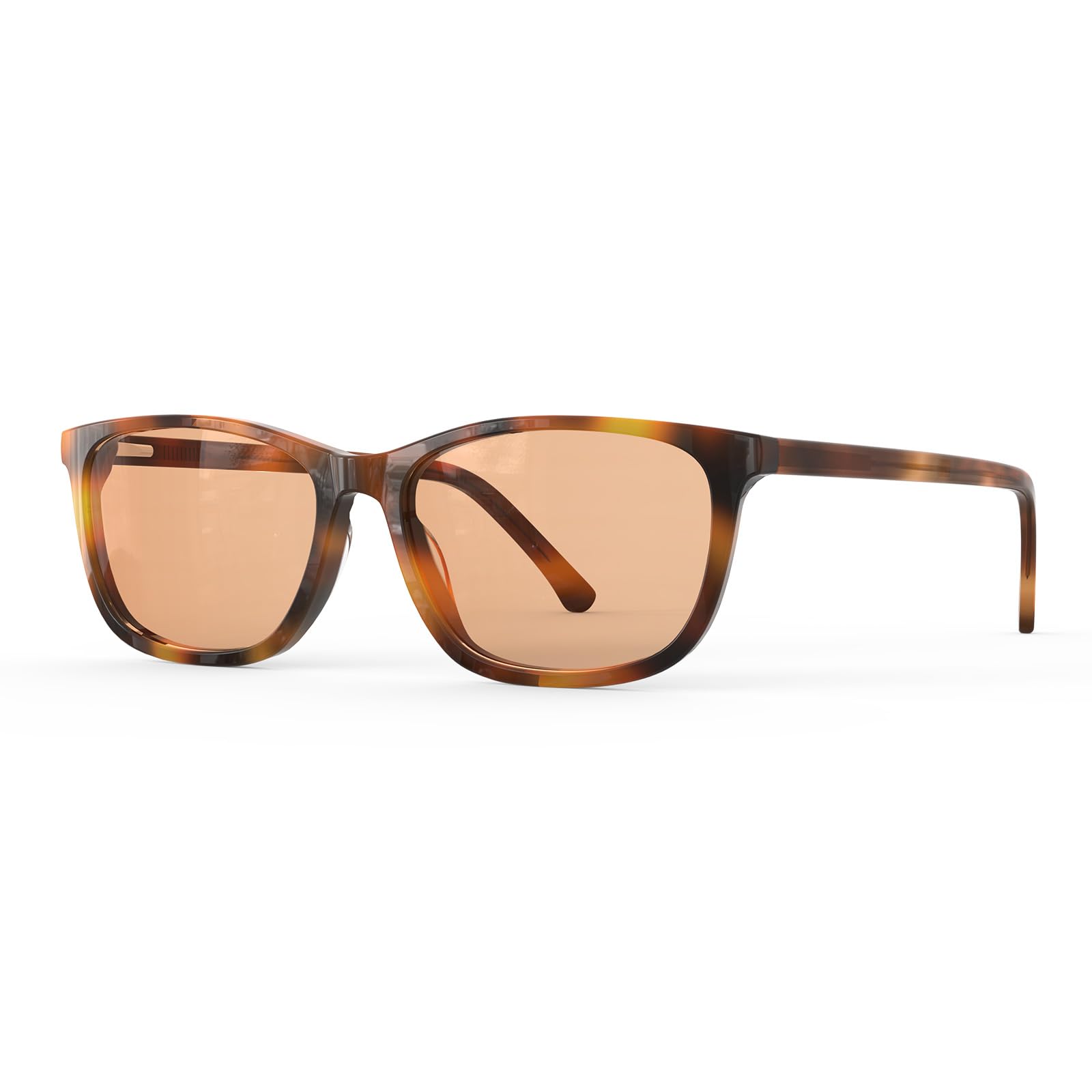 Bloomoak Rose Tinted Migränebrille, FL-Flex Lichtempfindlichkeit Linderungsbrille für fluoreszierende LED-Blende, Photophobie, Augenbelastung