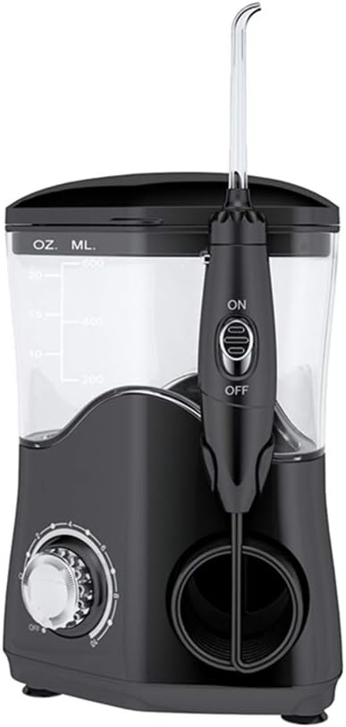 RIRIGADOR Oral DE Pulso DE Pulso DE PULSOR DE DIENTÍN DE DIENTÍN DE DIENTÍN DE DIENTÍN Hydro Jet con EL Tanque DE Agua DE 600 ML y el Cuidado Dental de 7nozco