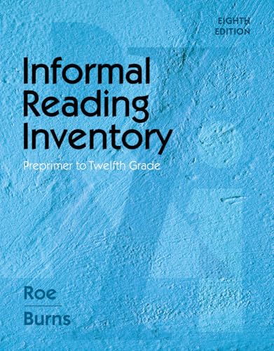 Informal Reading Inventory: Preprimer to Twelfth Grade (What’s New in Education)
