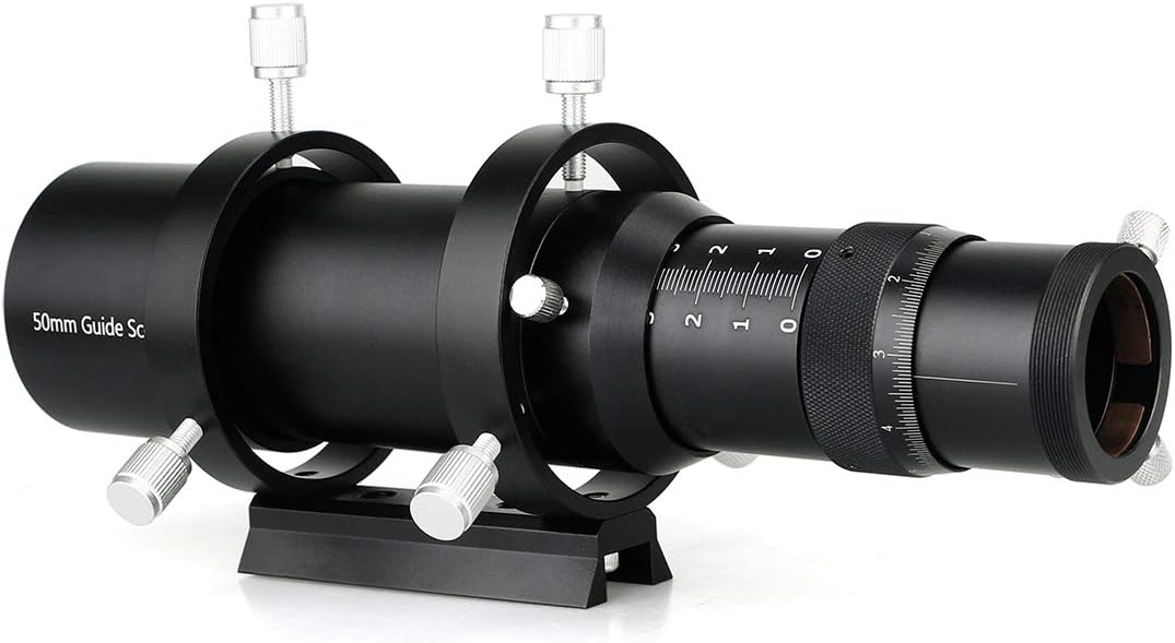 SVBONY SV106 Guide Scope with Helical Focuser Bundle with SV135 1.25” 7 to 21mm Zoom Eyepiece (2 Items)