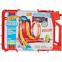 Hot Wheels Track Builder Caja Lata de Gasolina Set de Pistas