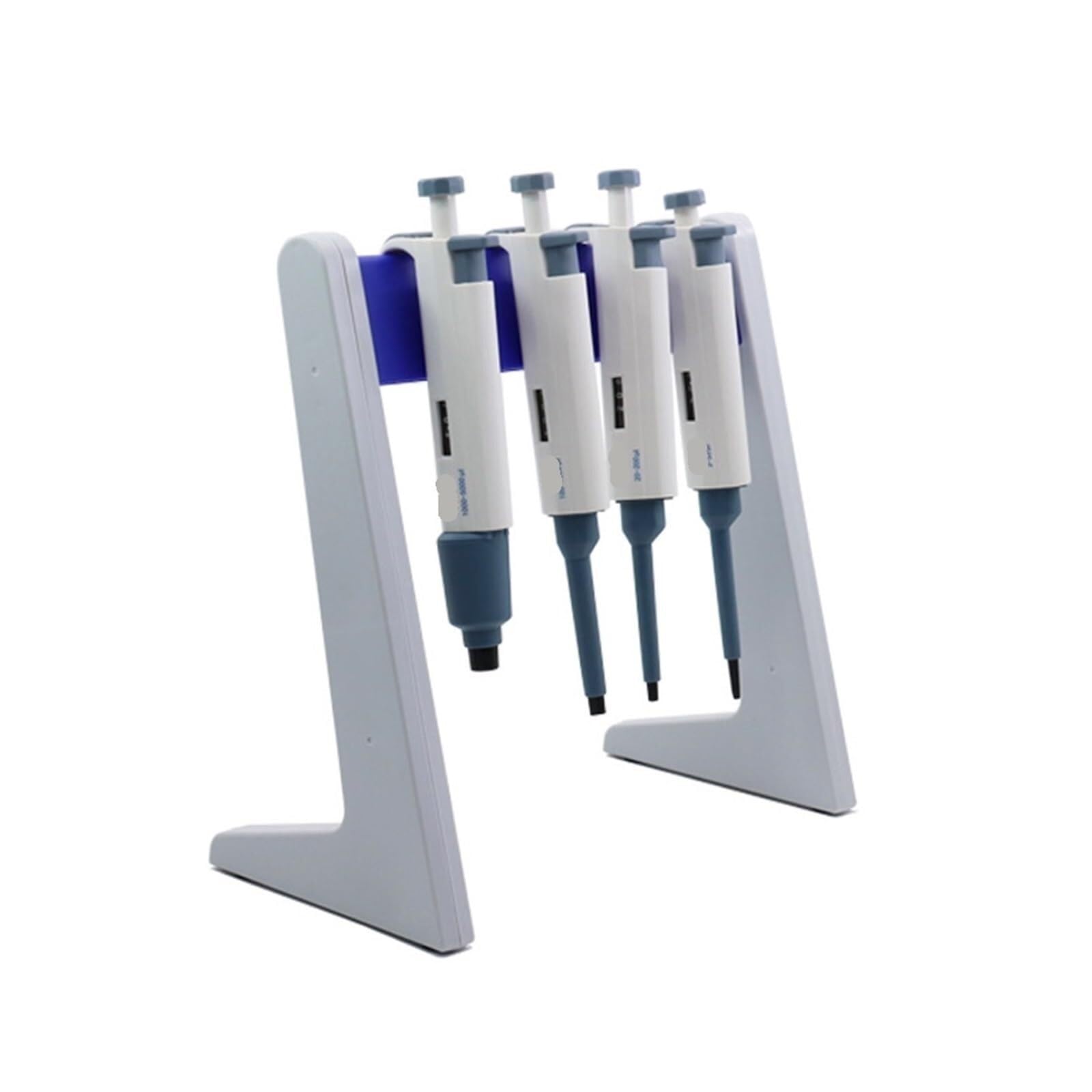 Pipeta Micropipeta De Laboratorio, Pipeta Automática Plástico, Equipo Química Digital Ajustable Con Puntas para laboratorio(5-50ul)