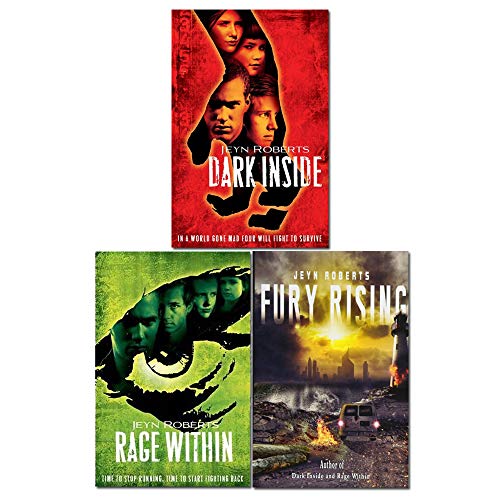 Dark Inside Jeyn Roberts Collection 3 Books Set (Dark Inside, Rage Within, Fury Rising) Paperback
