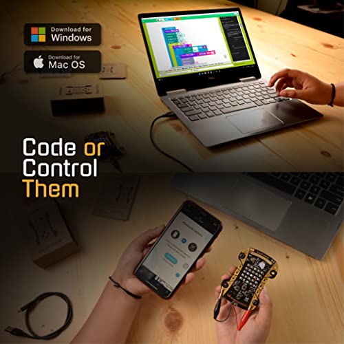 Image of Avishkaar Maker Board, DIY Programmable Electronics Board, 50+ Projects, Controlled with Desktop Software, Learn Coding & Game Design, Learning & Educational STEM Kit, Made in India