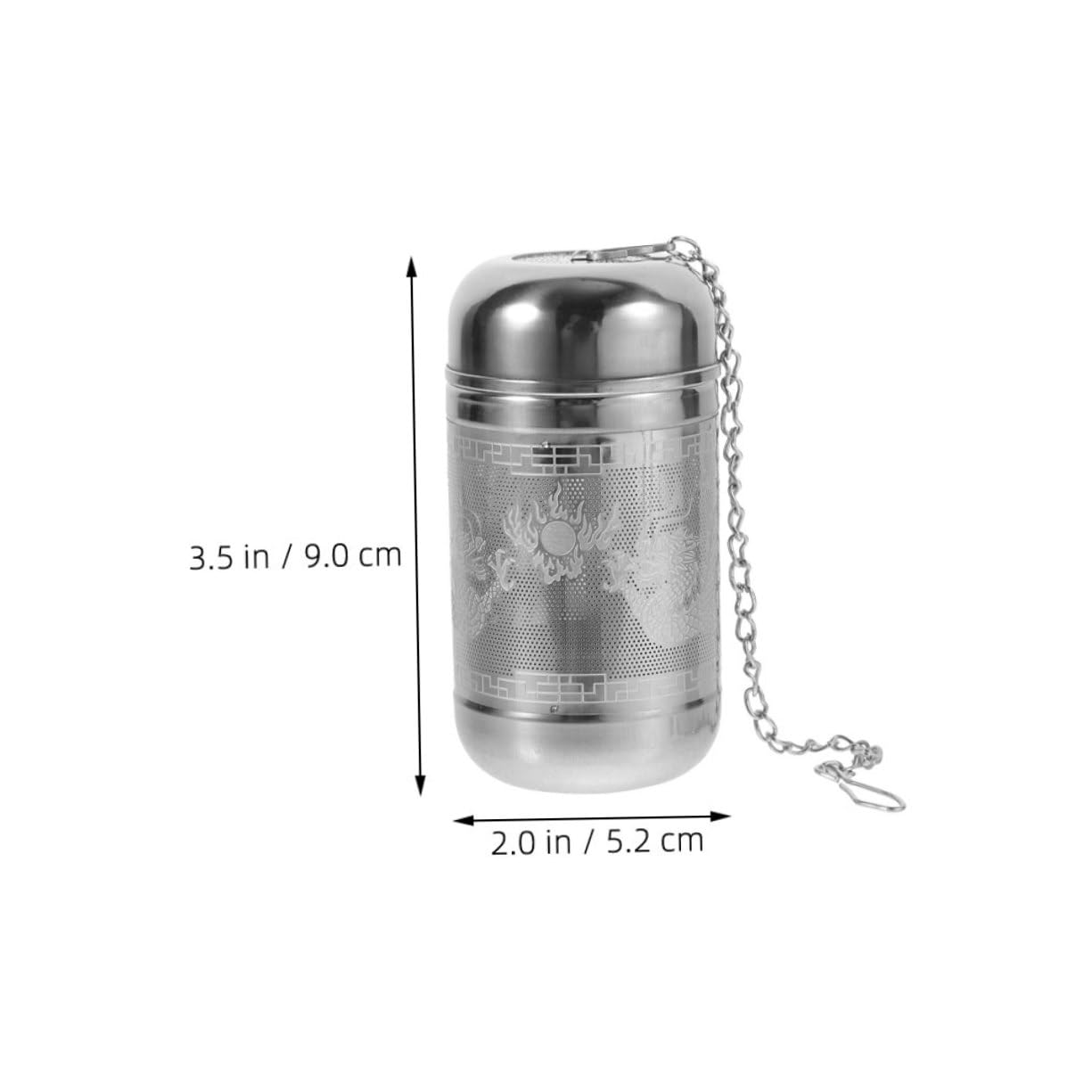 PRETYZOOM Kitchen Accessories Compact Seasoning Filter Tea Ball Infuser with Fine Mesh Strainer