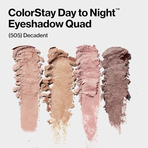 Image of REVLON ColorStay Day to Night Eye Shadow Palette - Long-Lasting, Blendable Shades for All-Day Wear (Decadant)