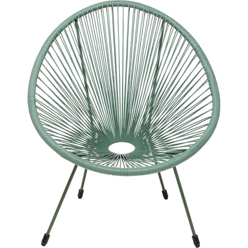 Kare Design Fauteuil de Jardin Acapulco Mono Vert