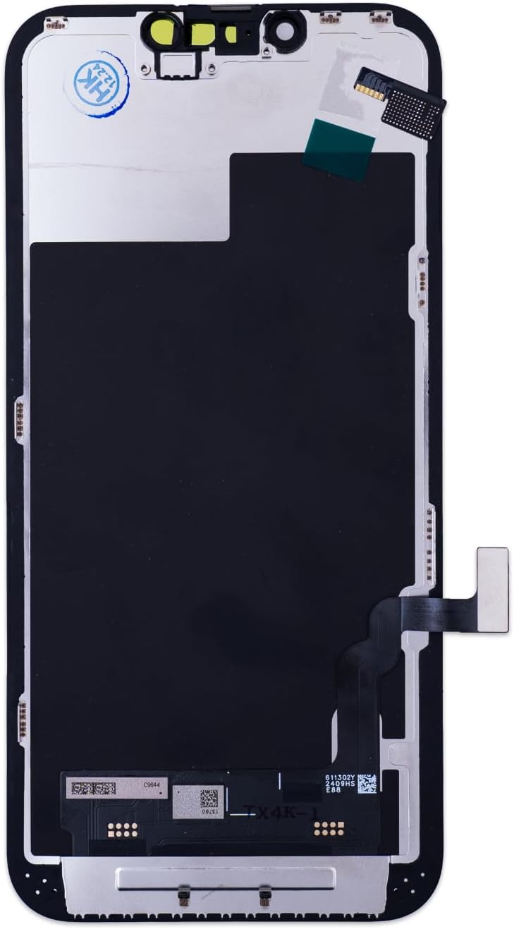 for iPhone 13 Screen Replacement kit, 6.1" LCD Display Touch Digitizer Assembly with Frame Adhesive and Repair Tools (Model A2633/A2482/A2631/A2634/A2635)