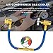MUQIDA R134A Refrigerant Charge Hose Kit, 1/2