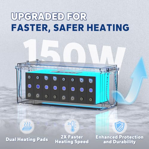 Image of Litime 12V 200Ah Plus Self-Heating LiFePO4 Battery for RV Solar Marine