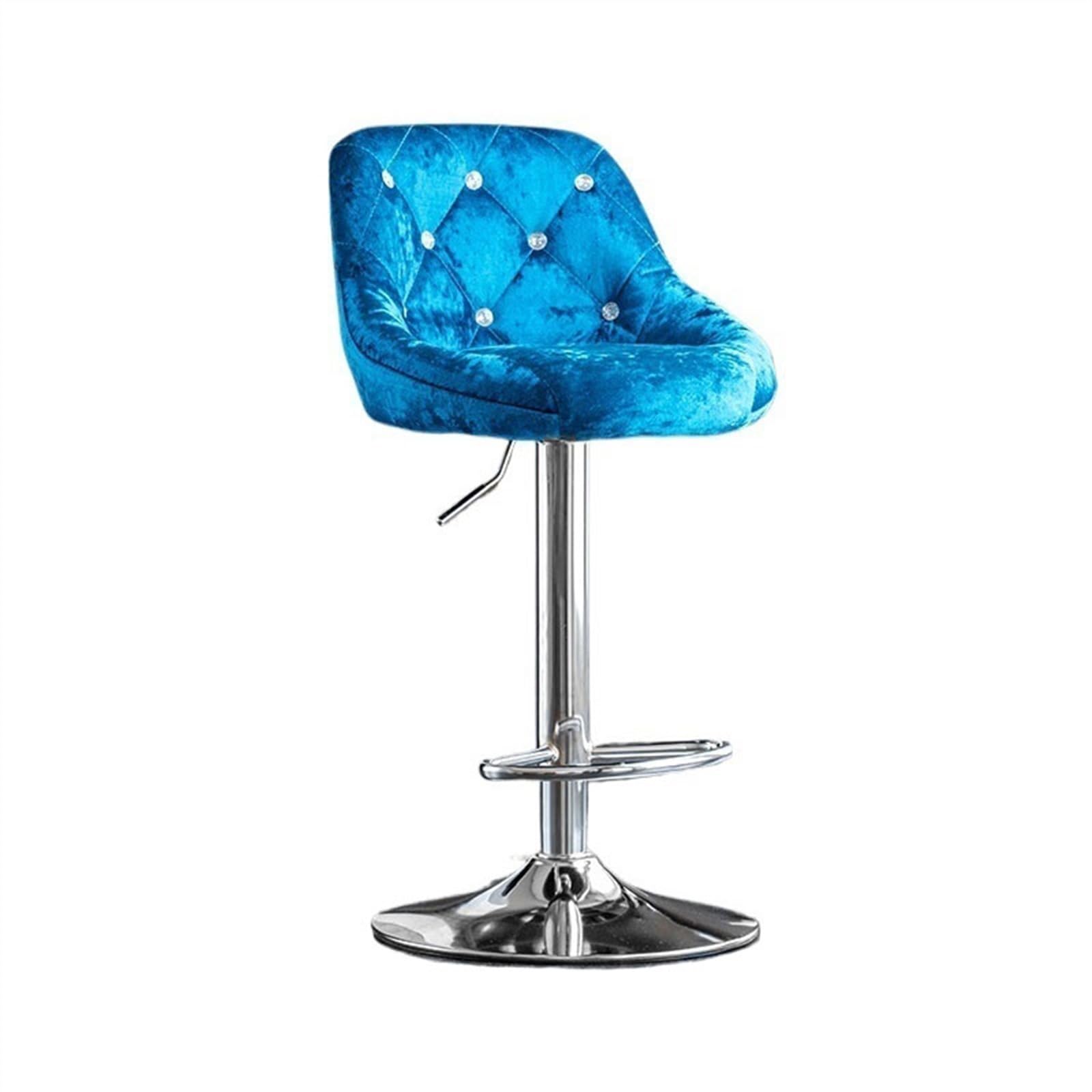 Chaise de cuisine légère et design bleu azur pour espace dînatoire tendance
