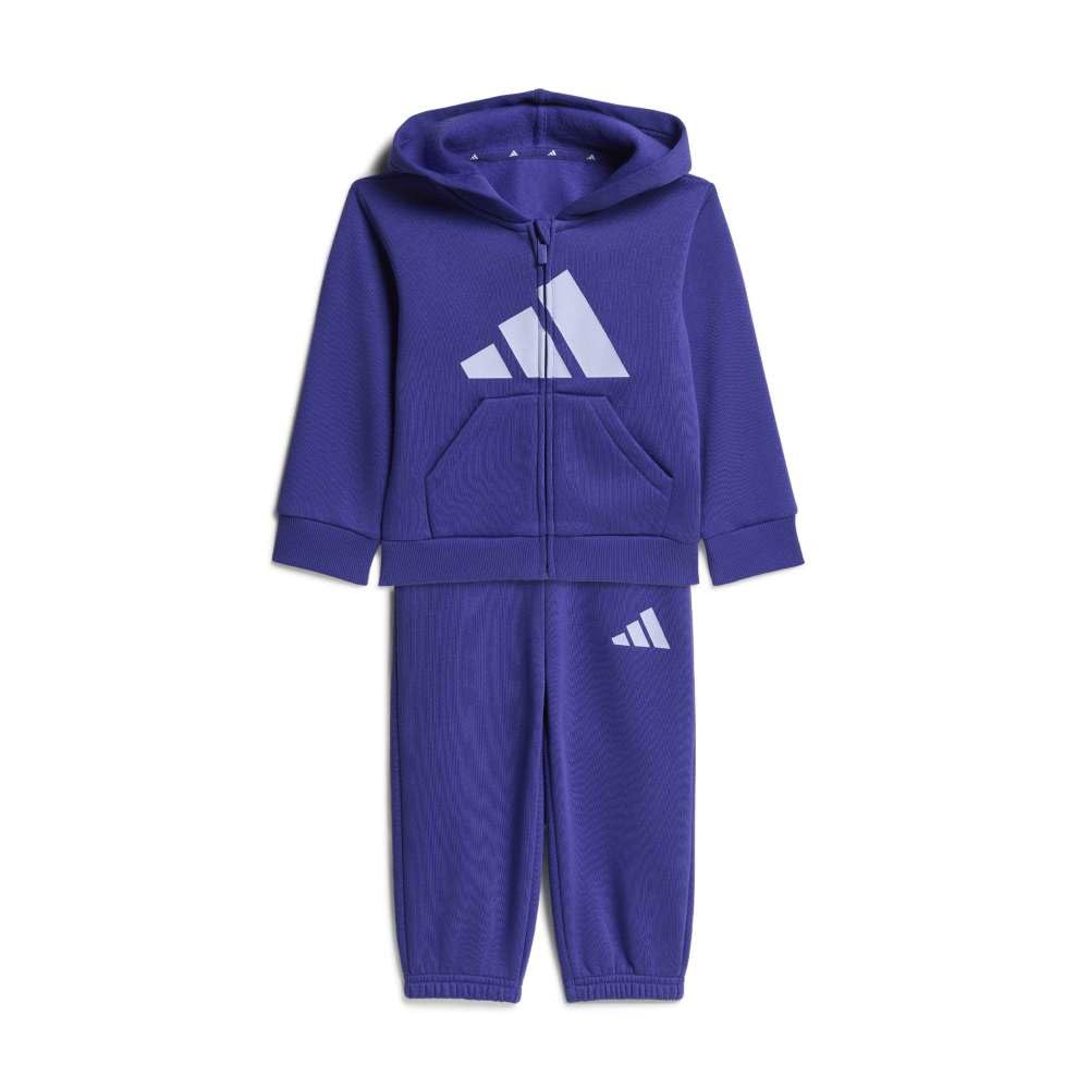 adidas Uniseks - niemowleta Essentials Track_Suit, Pure Purple/white, 2-3 Years