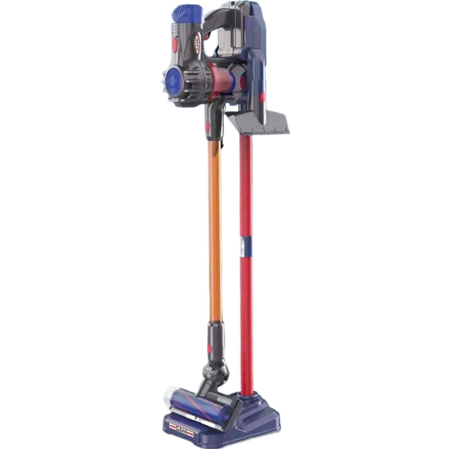 Aspirapolvere per bambini che funziona davvero Set aspirapolvere realistico per bambini con batteria e suono, include testa, supporto, ugelli e altro per le pulizie, giocattolo per che