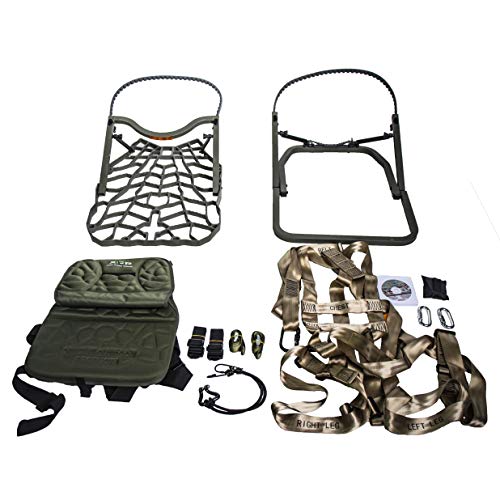 Xtreme Outdoor Products XOP Ambush - Aluminum Climbing Tree Stands for Hunting, XOP Green
