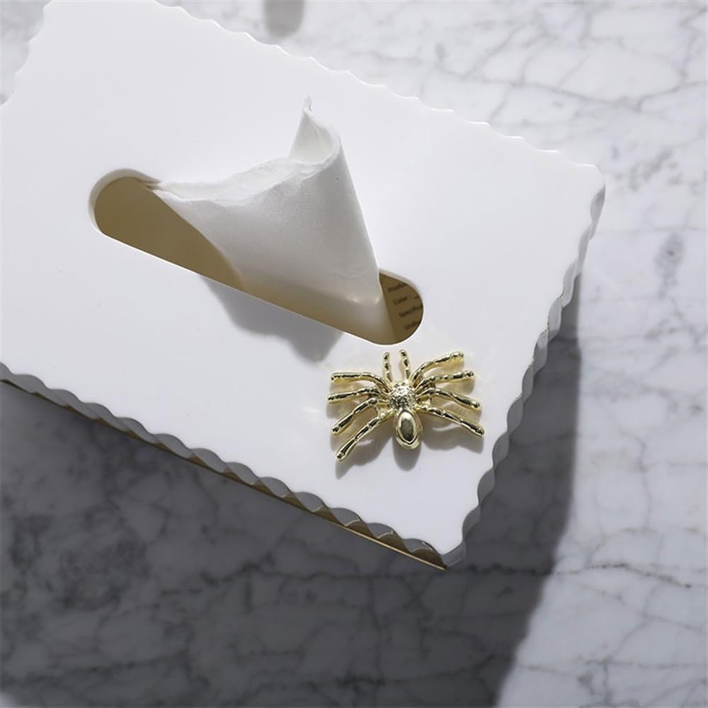 Porta fazzoletti Scatola for fazzoletti in resina for soggiorno, tavolo da pranzo, scatola for fazzoletti leggera, stile di lusso, tavolino da caffè, scatola for tovaglioli, ornamento Porta salviette(