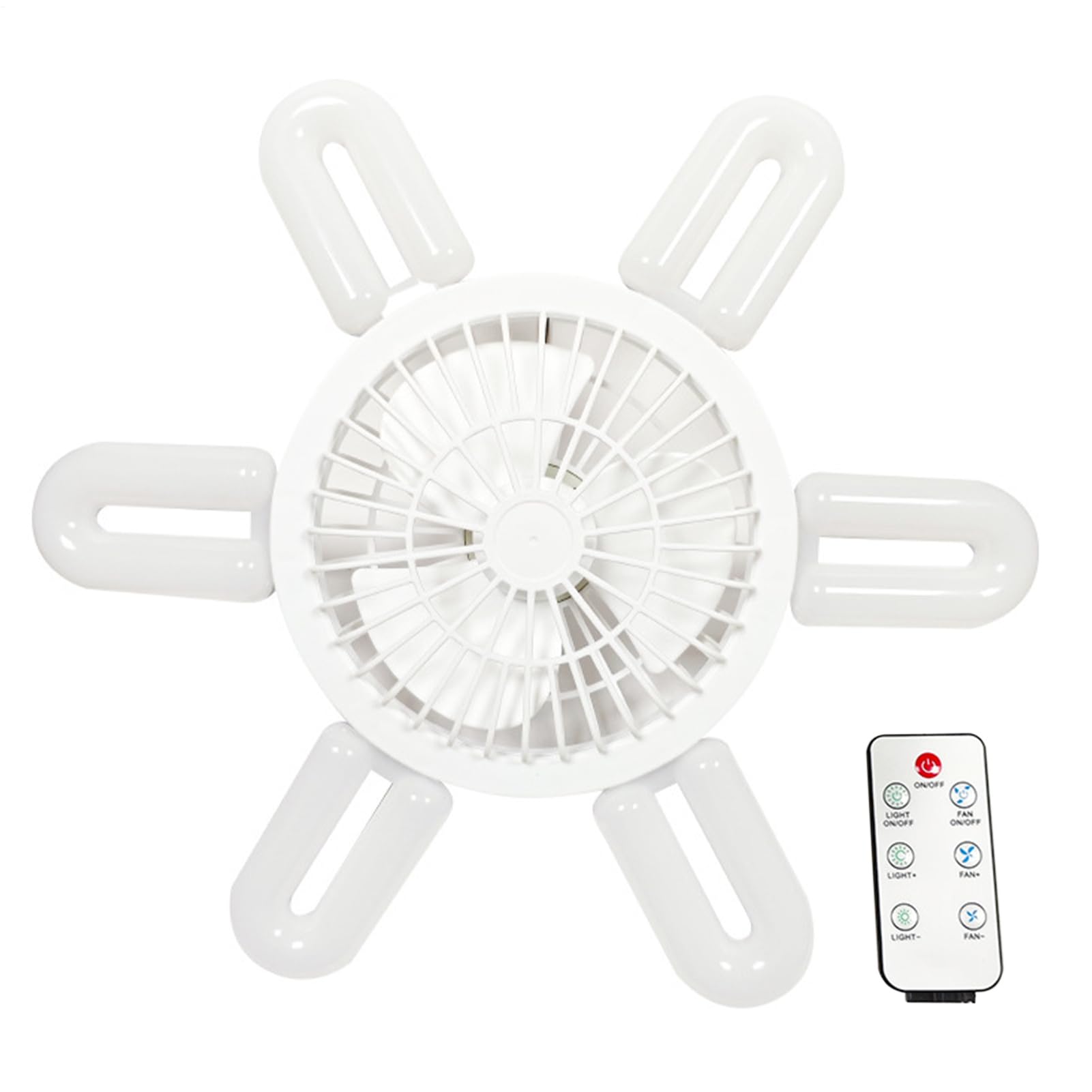 Ventilateur de plafond à douille pour illuminer et rafraîchir votre chambre