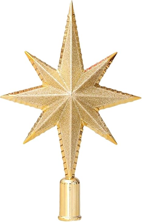 Amazon Co Jp クリスマスツリートップ 星 クリスマス飾り ツリートップスターツリートップスター クリスマス トップスター 屋内外での使用 クリスマスデコレーションライト クリスマステーマパーティー ホリデーパーティーなど おもちゃ