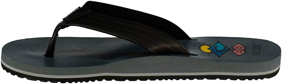 Rip Curl 2025 Mens Ripper Bloom Open Toe Sandals 1C0MOT - Blue Grey