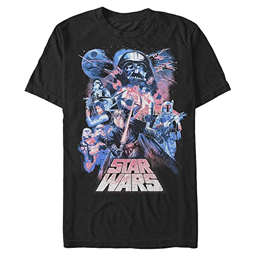 T-Shirt Homme Star Wars Couleurs Pastel en Coton Doux