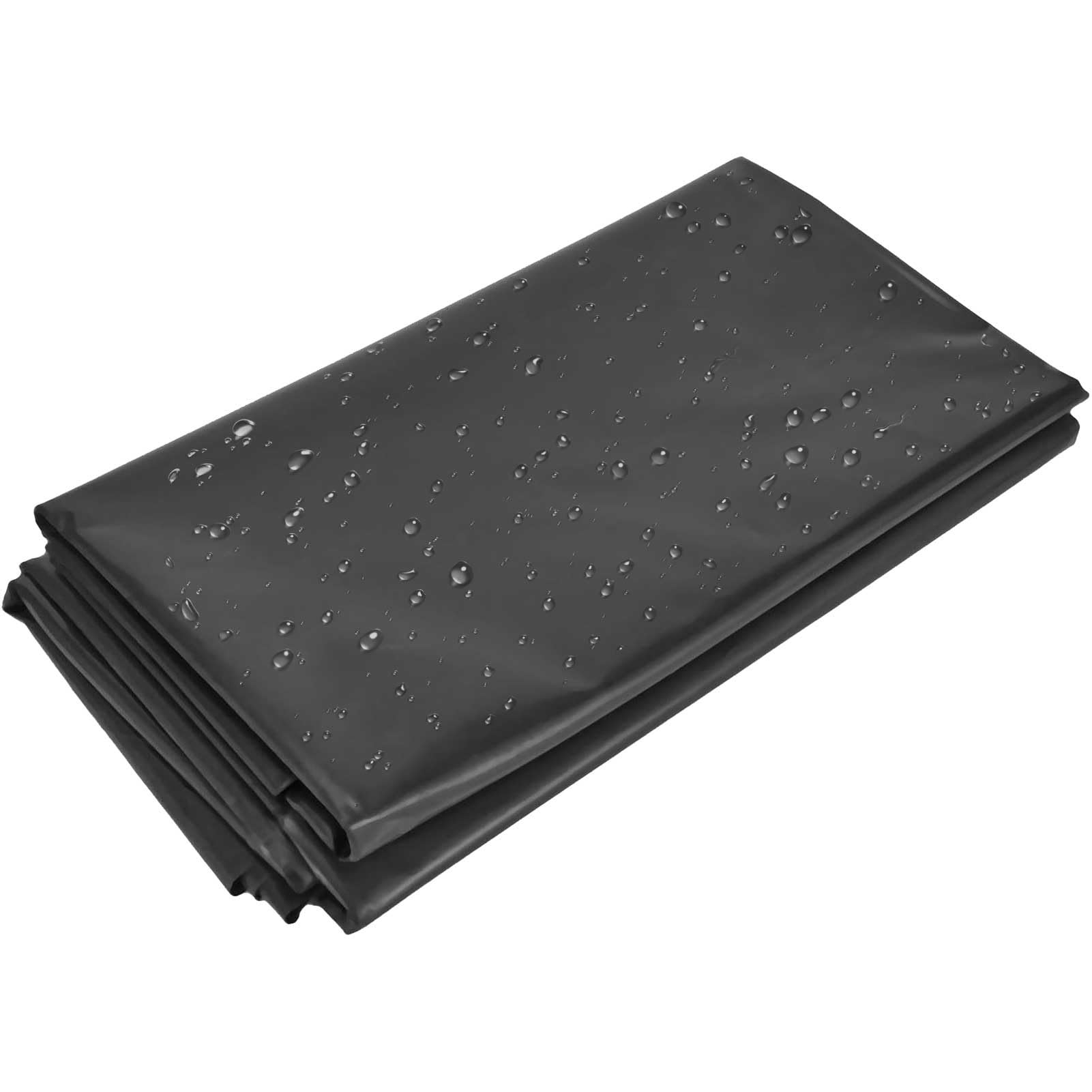 Bâche de bassin de jardin étanche membrane 0,12 mm résistante pour étang carpe koï