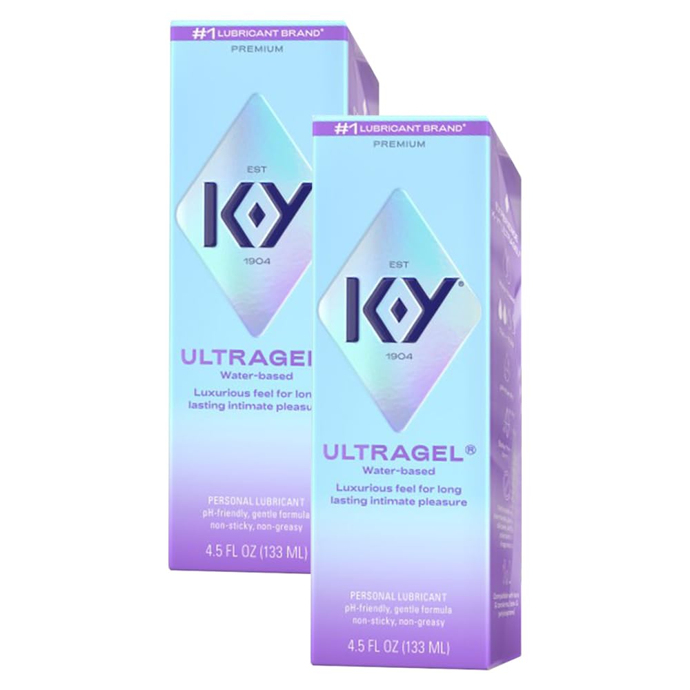 K-YUltragel Personal Lubricant Liquid Gel - 4.5 oz, Pack of 2