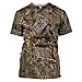 Guess What? Chicken Butt Mens Graphic T-Shirt (XX-Large) Brown