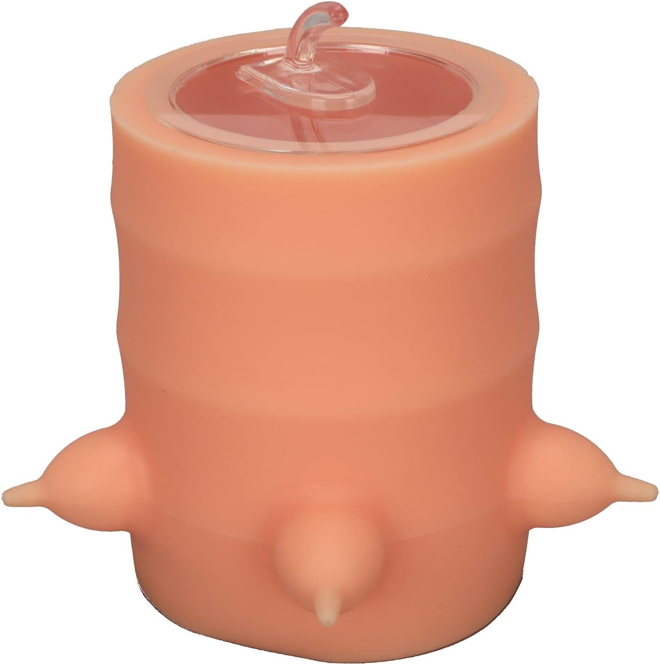 Fydun 400ml Pet Milk, Feeder Multiple Nipples Soft Silicone Puppies Water Feeding Automatic Feeders Wide Caliber Design Bowl with Lid for Kittens