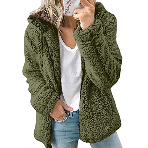 Nueva Ropa De Mujer Abrigo De Lana De Lana con Capucha Abrigo De OtoñO E Invierno Chaqueta CáLida