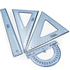 STAEDTLER 569 Mars Geometrieset, groß, 4-teilig